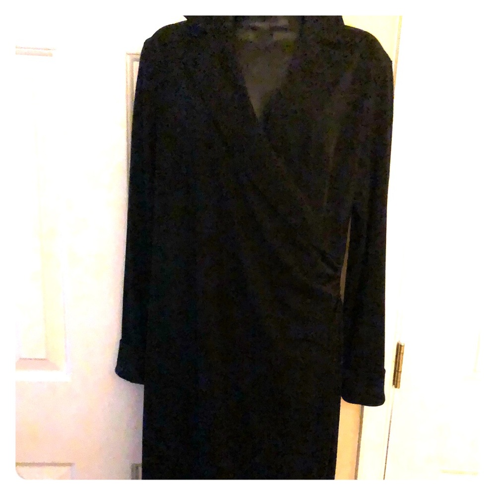 Express Wrap LBD dress